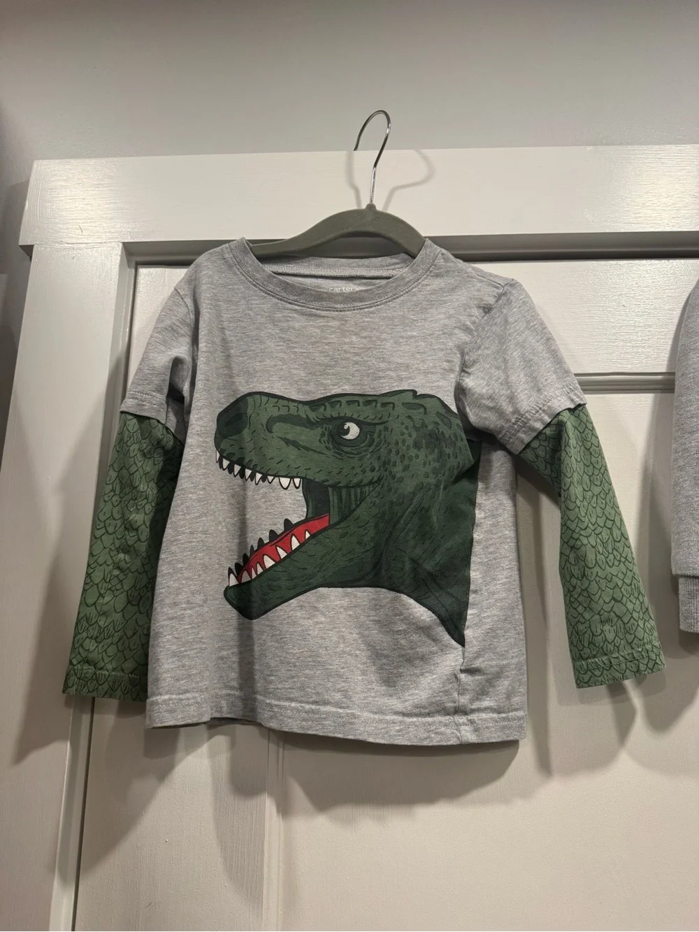 Gap Carters Toddler Boy Long Sleeve Bundle Lot 3T Fall School Winter Dinosaur